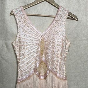 Beaded Fringe Dress
